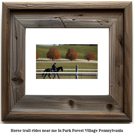 horse trail rides near me in Park Forest Village, Pennsylvania